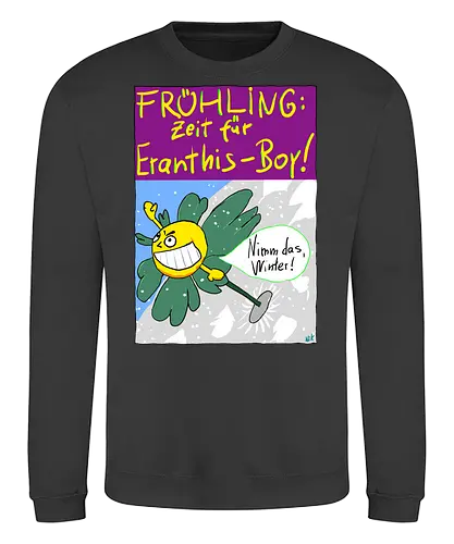 Eranthis-Boy - Pflanzen, Botanik, Eranthis, Frühling, Winter, Jahreszeiten - Sweatshirt