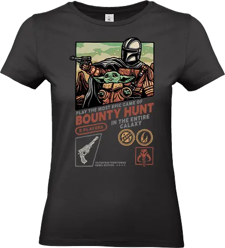 Epic Game of Bounty Hunt - Movie, film, galaxy, galactic, sci-fi, science fiction - Standard T-Shirt (Women)