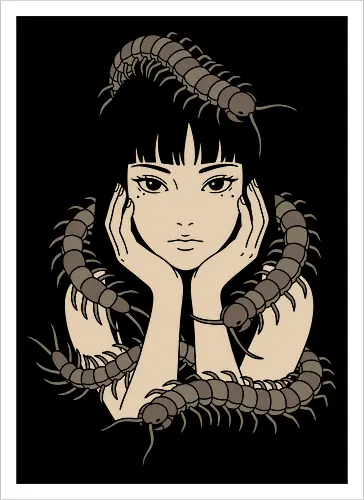 Centipede Maiden: Dark Aesthetic