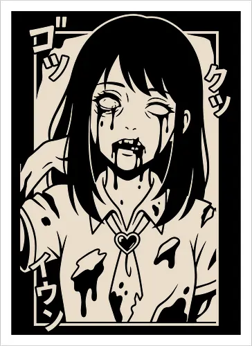 Schoolgirl Ghoul: Dark Anime Horror
