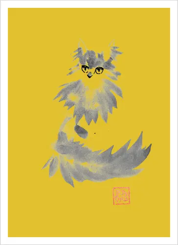 grey cat