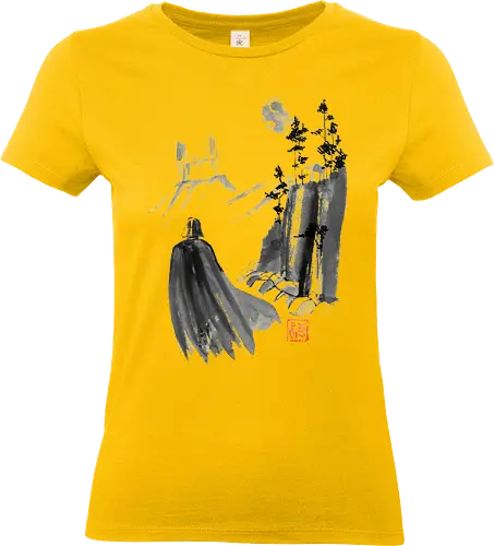lost - mountain, sumie, japan, moon, space ship - Standard T-Shirt (Women)