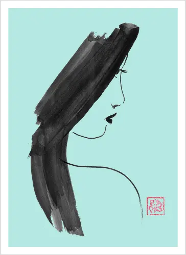 woman profile