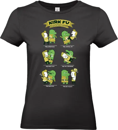 Kirk Fu - Space, Kirk - Standard T-Shirt (Women)