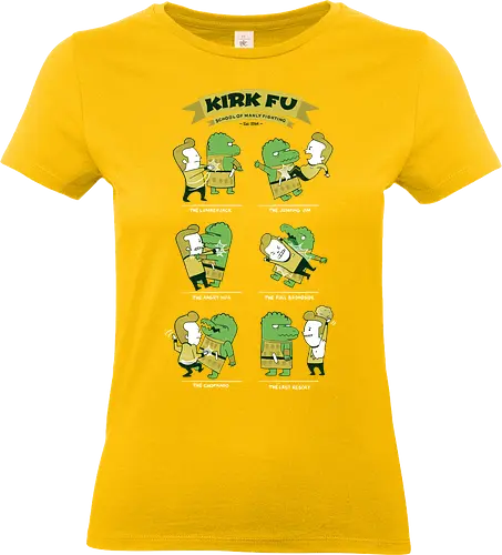 Kirk Fu - Space, Kirk - Standard T-Shirt (Women)