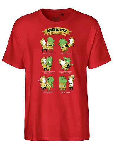 Kirk Fu - Space, Kirk - Fairtrade T-Shirt