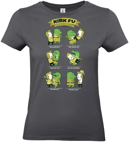 Kirk Fu - Space, Kirk - Standard T-Shirt (Women)