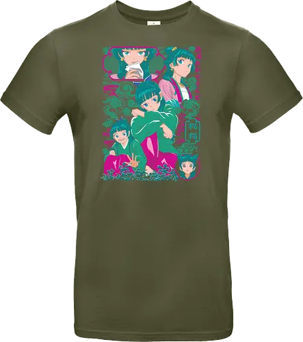Maomao – Palace Apothecary - apothecary diaries, maomao, anime girl, herbal medicine, palace life, mystery anime, historical anime, anime aesthetic - Standard T-Shirt