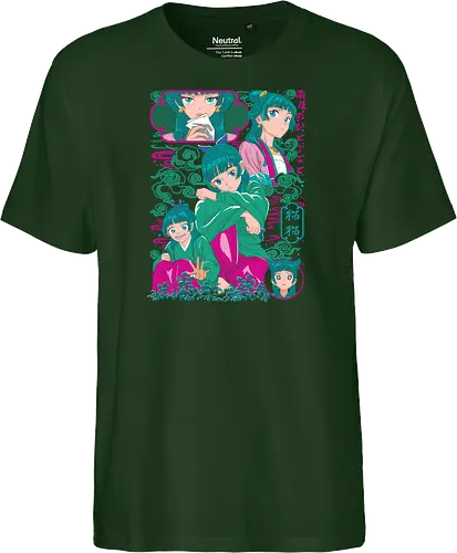 Maomao – Palace Apothecary - apothecary diaries, maomao, anime girl, herbal medicine, palace life, mystery anime, historical anime, anime aesthetic - Fairtrade T-Shirt