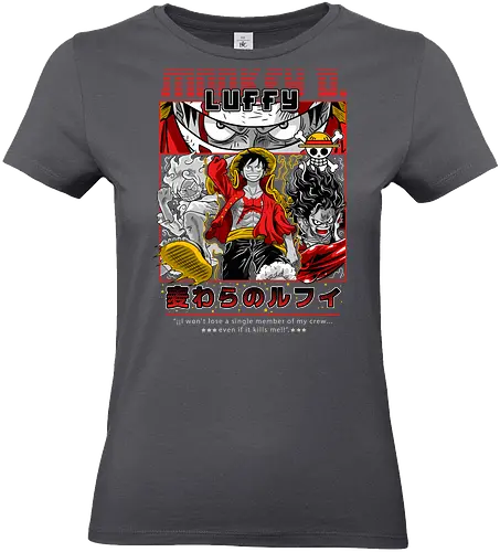 Pirate King Dream - Pirate, pirate captain, straw hat, anime pirate, grand line, shonen anime - Standard T-Shirt (Women)