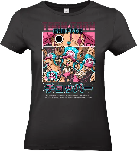 Cotton Candy Lover - Pirate, chopper, tony tony chopper, straw hat crew, anime doctor, cute anime, reindeer pirate, grand line - Standard T-Shirt (Women)