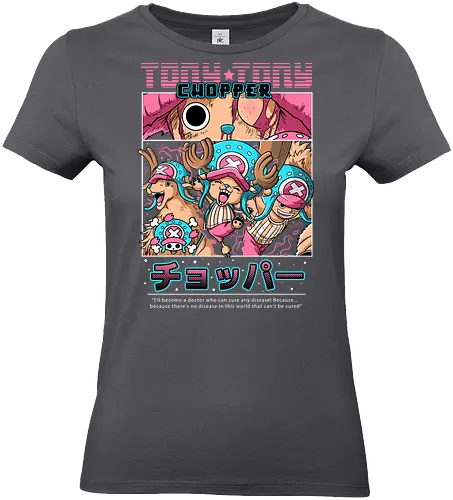 Cotton Candy Lover - Pirate, chopper, tony tony chopper, straw hat crew, anime doctor, cute anime, reindeer pirate, grand line - Standard T-Shirt (Women)