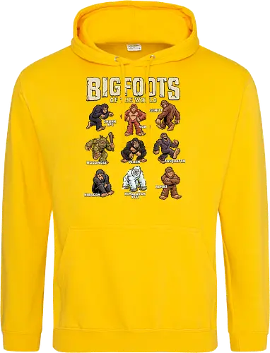 Bigfoots of the World