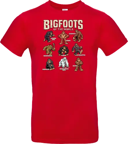Bigfoots of the World
