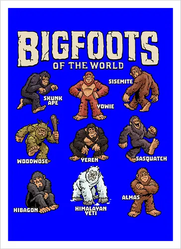 Bigfoots of the World