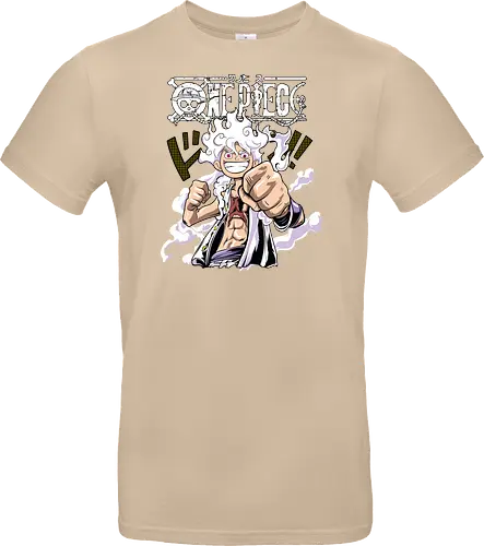 Freedom Power - Pirate, anime pirate, sun god nika, straw hat, anime power, grand line, gear 5 - Standard T-Shirt