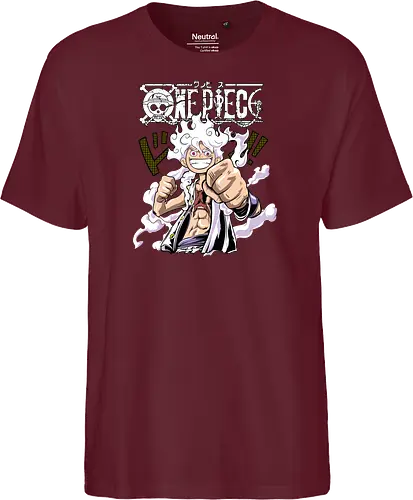 Freedom Power - Pirate, anime pirate, sun god nika, straw hat, anime power, grand line, gear 5 - Fairtrade T-Shirt