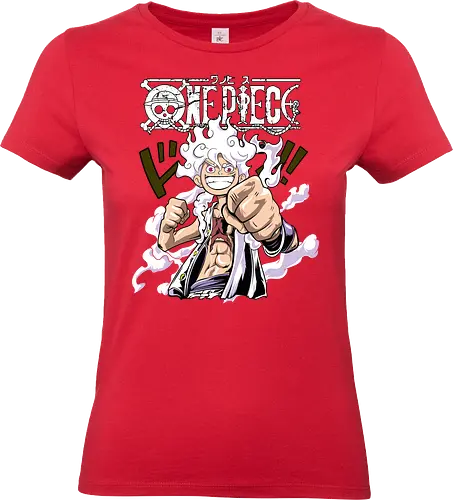 Freedom Power - Pirate, anime pirate, sun god nika, straw hat, anime power, grand line, gear 5 - Standard T-Shirt (Women)