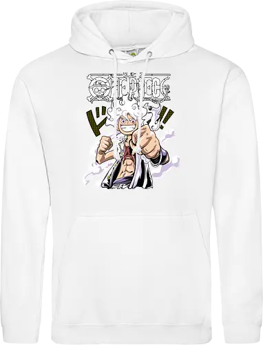 Freedom Power - Pirate, anime pirate, sun god nika, straw hat, anime power, grand line, gear 5 - Standard Hoodie