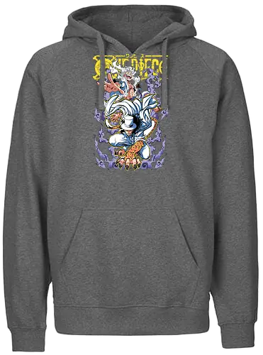 Divine Form - Pirate, nika power, anime transformation, pirate king, manga style, anime battle, straw hat crew, gear 5 - Fairtrade Hoodie