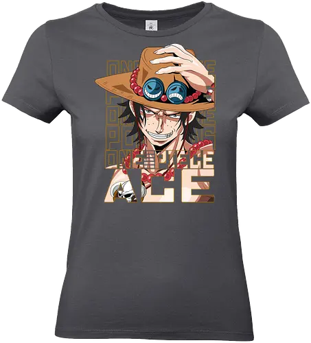 Flame Legacy - Pirate, ace, portgas d ace, fire fist, anime pirate, whitebeard pirates, grand line, shonen anime - Standard T-Shirt (Women)