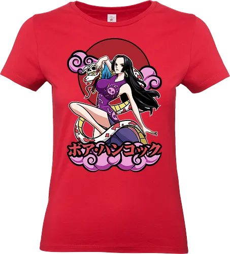 Pirate Empress - Pirate, boa hancock, anime girl, pirate empress, kuja pirates, anime aesthetic, grand line, shonen anime - Standard T-Shirt (Women)