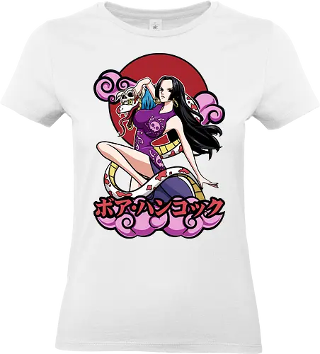 Pirate Empress - Pirate, boa hancock, anime girl, pirate empress, kuja pirates, anime aesthetic, grand line, shonen anime - Standard T-Shirt (Women)