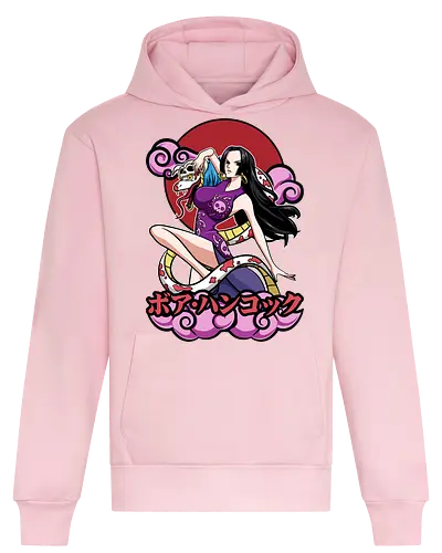 Pirate Empress - Pirate, boa hancock, anime girl, pirate empress, kuja pirates, anime aesthetic, grand line, shonen anime - Heavyweight Hoodie