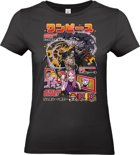 Supernova Queen - Pirate, jewelry bonney, worst generation, anime pirate, anime girl, grand line, supernova, manga art - Standard T-Shirt (Women)