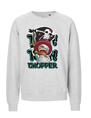 Pirate Doctor - Pirate, chopper, tony tony chopper, straw hat crew, anime doctor, cute anime, pirate crew, grand line - Fairtrade Sweatshirt