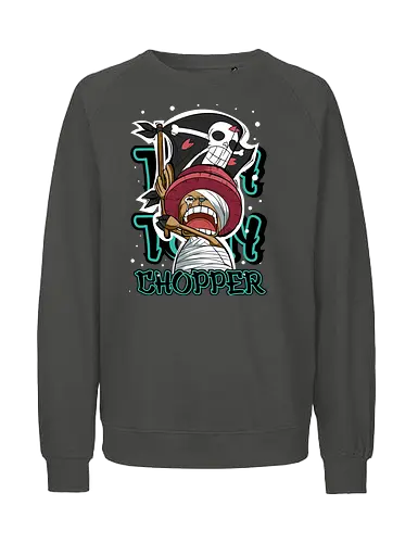 Pirate Doctor - Pirate, chopper, tony tony chopper, straw hat crew, anime doctor, cute anime, pirate crew, grand line - Fairtrade Sweatshirt