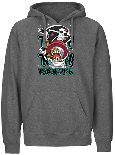 Pirate Doctor - Pirate, chopper, tony tony chopper, straw hat crew, anime doctor, cute anime, pirate crew, grand line - Fairtrade Hoodie