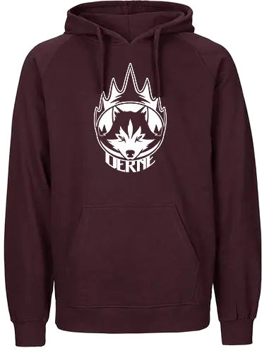 Derne - Wolf - Fairtrade Hoodie