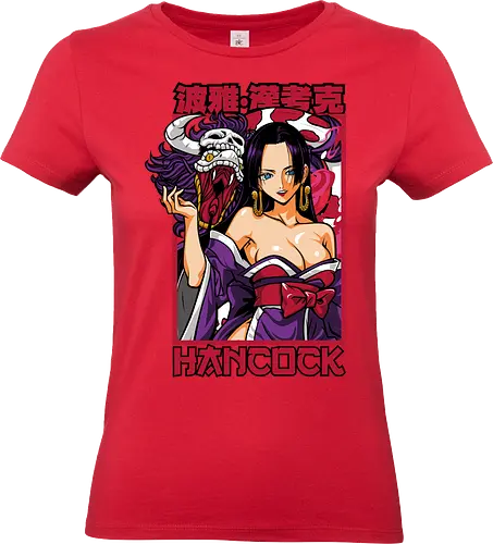 Snake Princess - Pirate, boa hancock, kuja empress, anime girl, pirate queen, anime aesthetic, grand line, manga art - Standard T-Shirt (Women)