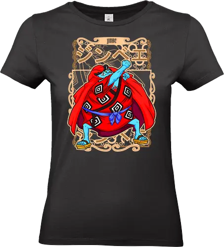 Knight of the Sea - Pirate, jinbe, fishman karate, straw hat crew, anime pirate, knight of the sea, grand line, anime warrior - Standard T-Shirt (Women)