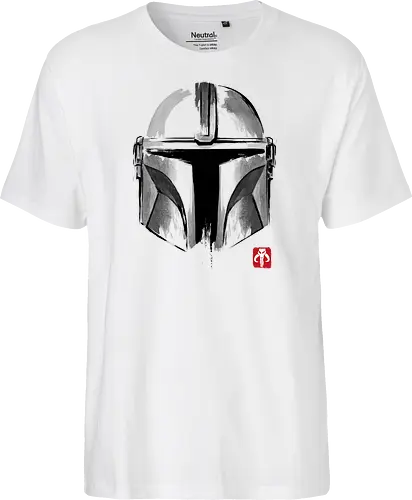 Bounty Hunter helmet sumi e