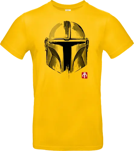 Bounty Hunter helmet sumi e