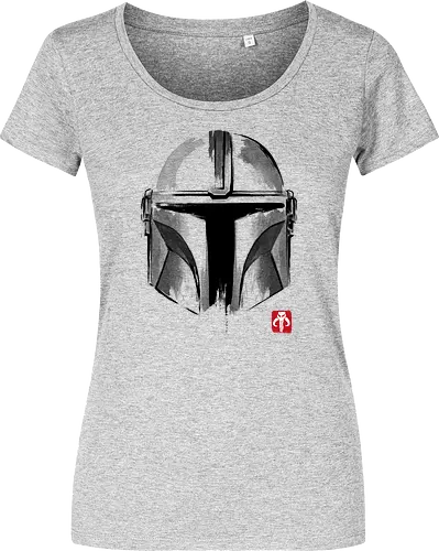 Bounty Hunter helmet sumi e