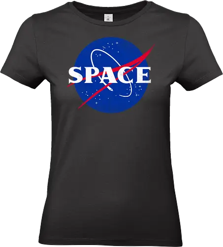 Space - nasa, space, meatball - Standard T-Shirt (Women)