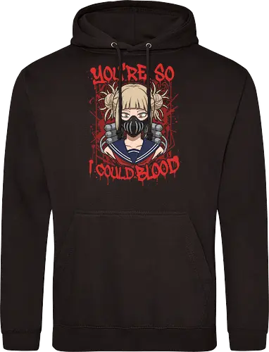 Yandere Bloodlust: Edgy Villain Graphic