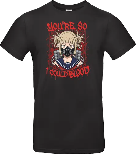 Yandere Bloodlust: Edgy Villain Graphic