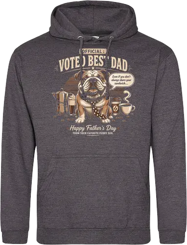Voted best Dad Bulldog Coffee