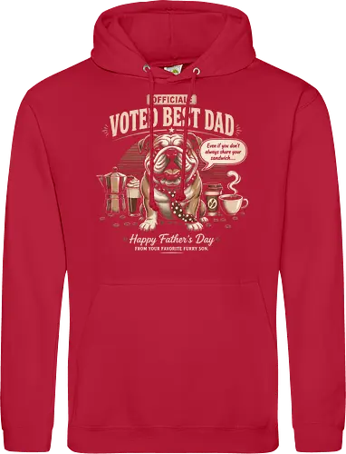 Voted best Dad Bulldog Coffee