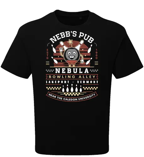 Nebb Bowling Mascot Emblem