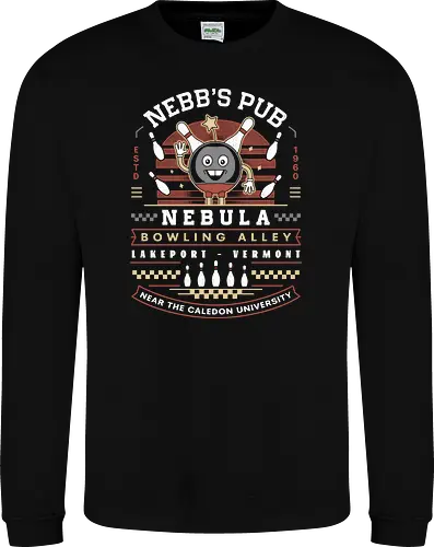 Nebb Bowling Mascot Emblem