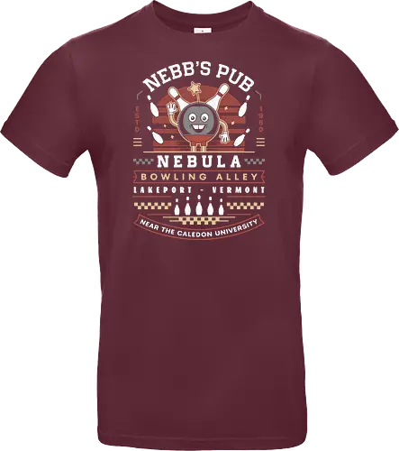 Nebb Bowling Mascot Emblem