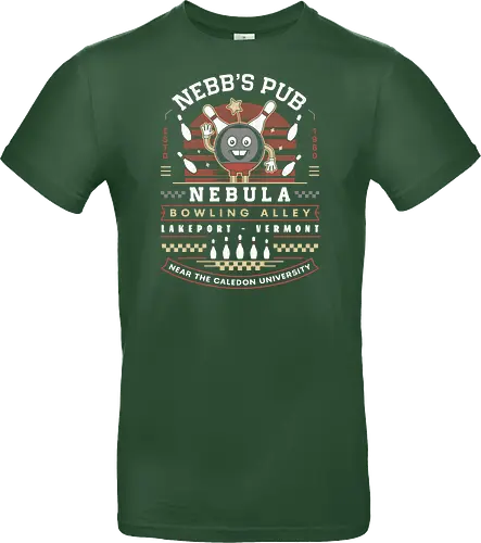 Nebb Bowling Mascot Emblem