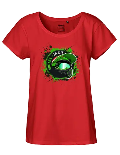 Derne - Helmet - Fairtrade Girl Shirt