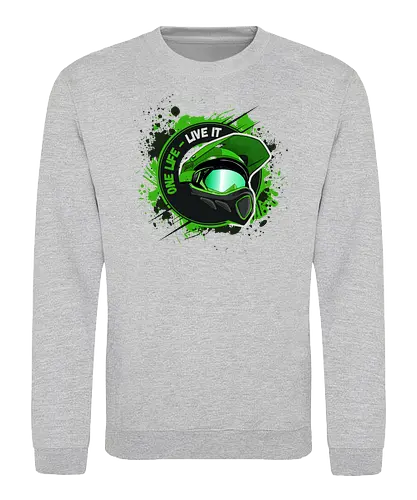 Derne - Helmet - Sweatshirt