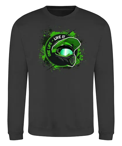 Derne - Helmet - Sweatshirt
